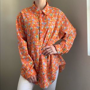 Ralph Lauren Blue Label Floral Button Up Shirt